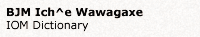IOM dictionary