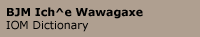 IOM dictionary